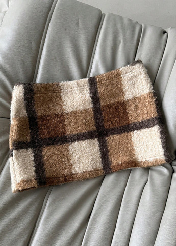 Разноцветная кэжуал в клетку юбка SHEIN