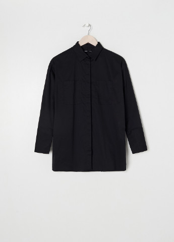 Черная демисезонная блуза Sinsay