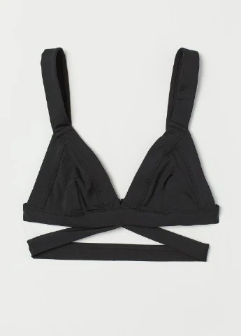 Чёрный купальный лиф H&M