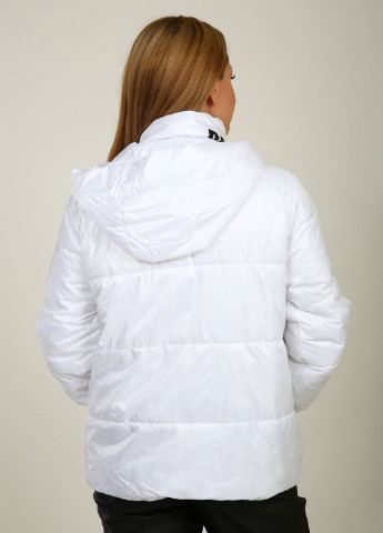 Белая демисезонная куртка Amazonka