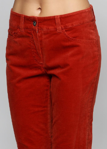 Красные кэжуал демисезонные брюки Gerry Weber