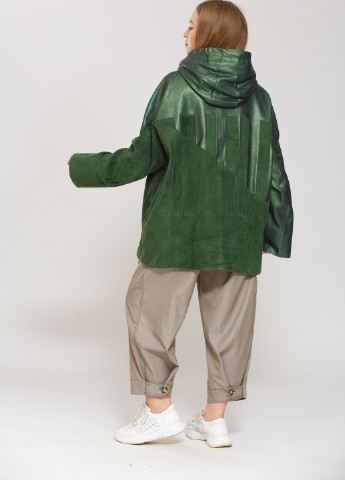 Зеленая демисезонная куртка зеленый Donna Bacconi