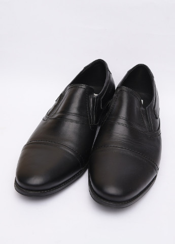 Черные классические туфли Let's Shop без шнурков