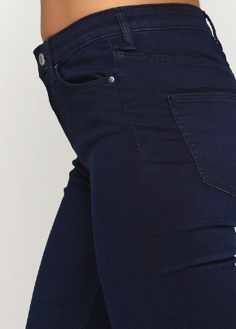 Темно-синие демисезонные джинсы Weekday