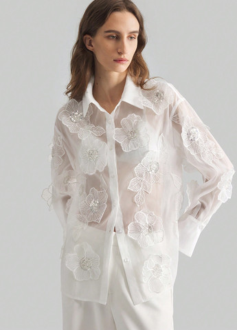 Белая блуза SHEIN