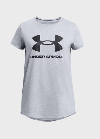 Серая летняя футболка Under Armour