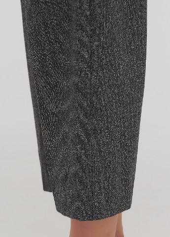 Темно-серые кэжуал демисезонные кюлоты брюки Mango