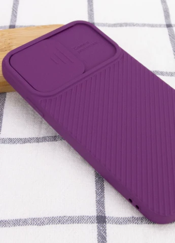 Чохол Camshield Square TPU зі шторкою для камери для Apple iPhone XS Max (6.5 ') Фіолетовий (is_00000042554_10) Epik (229725984)