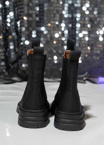 Черные демисезонная ботильоны SHEIN