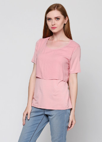Рожева літня блуза Ichi
