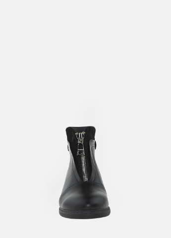 Осенние ботинки rd0212 черный Darini из натуральной замши