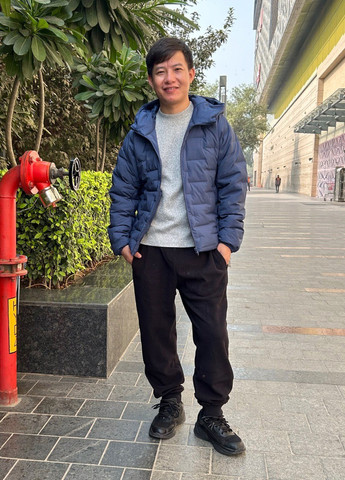 Серый демисезонный кэжуал лонгслив Uniqlo меланж