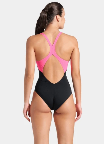 Комбінований демісезонний купальник суцільний Arena DREAMHLINE SWIMSUIT V BACK