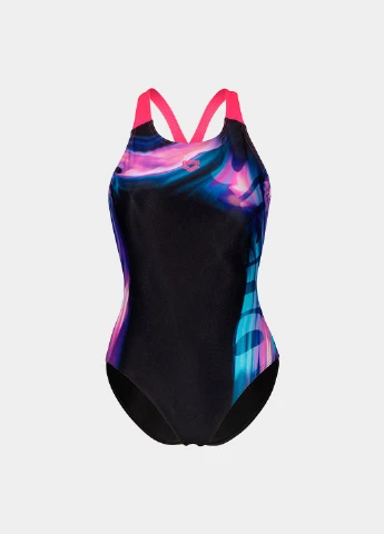 Комбінований демісезонний купальник суцільний Arena DREAMHLINE SWIMSUIT V BACK