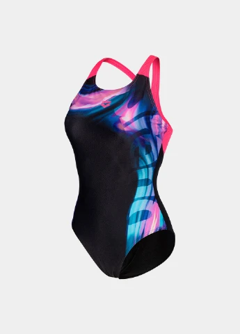 Комбінований демісезонний купальник суцільний Arena DREAMHLINE SWIMSUIT V BACK