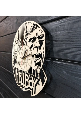 Тематичний інтер`єрний настінний годинник «Hellboy» 7Arts (253566113)
