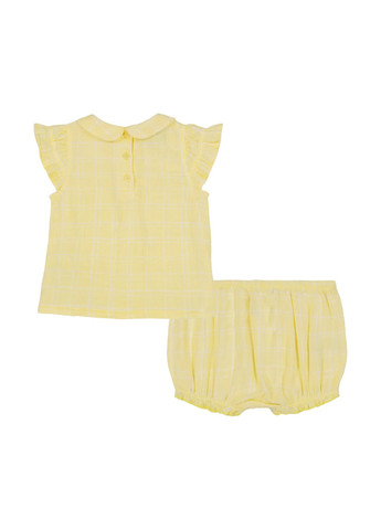 Желтый летний комплект (туника, шорты) Calvin Klein