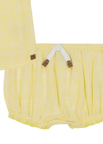 Желтый летний комплект (туника, шорты) Calvin Klein