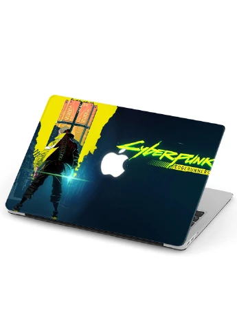 Чохол пластиковий для Apple MacBook Air 11 A1465/A1370 Кіберпанк 2077 (Cyberpunk 2077) (6349-2297) MobiPrint (218987980)