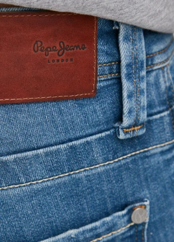 Светло-синие демисезонные джинсы Pepe Jeans