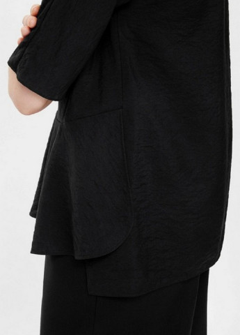Черно-белая летняя блуза Cos