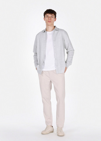 Светло-бежевые кэжуал демисезонные чиносы брюки Colin's