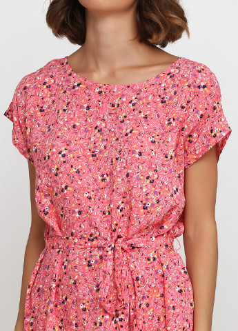Розовое кэжуал платье Gap с абстрактным узором