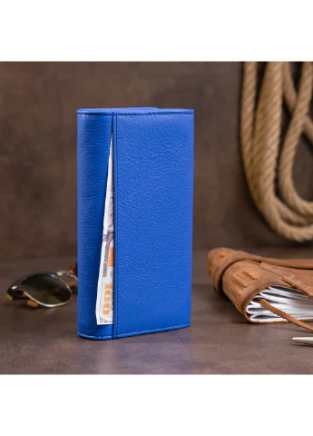 Жіночий шкіряний гаманець 18,5х9,5х2,5 см st leather (252131355)
