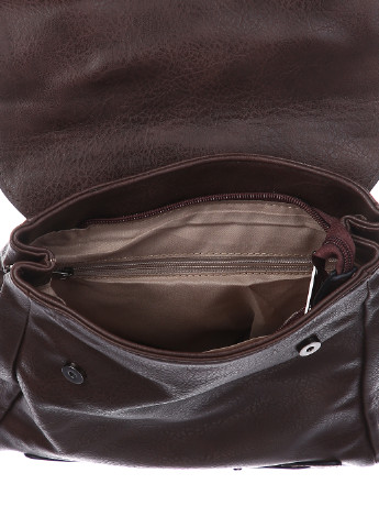Рюкзак Marc Chantal однотонный коричневый кэжуал