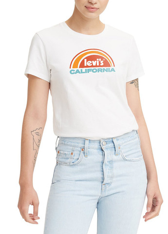 Біла літня футболка Levi's