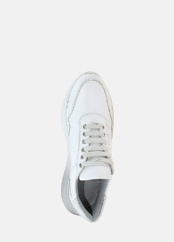 Белые демисезонные кроссовки re2594 белый-серебро El passo