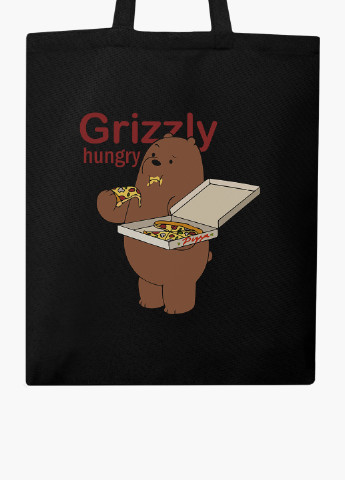 Еко сумка шоппер Вся правда про ведмедів (We Bare Bears) (9227-2909-BK) MobiPrint (235784795)