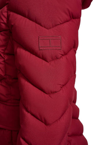 Бордова демісезонна куртка Tommy Hilfiger
