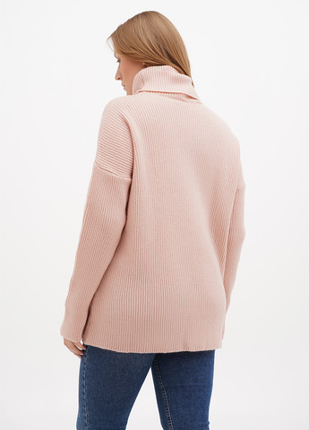 Пудровый демисезонный свитер La Pomme