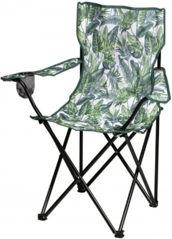 Туристичний стілець крісло для кемпінгу розкладне зі спинкою і підсклянником в чохлі (001-Т) Francesco Marconi (247308999)