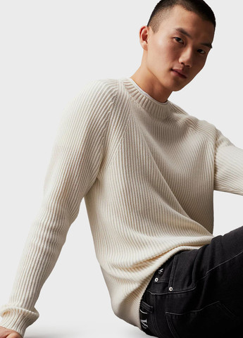 Черные демисезонные прямые джинсы Calvin Klein Jeans