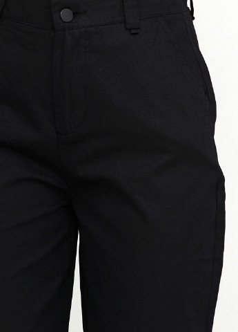 Черные кэжуал летние джоггеры, укороченные, зауженные брюки di classe