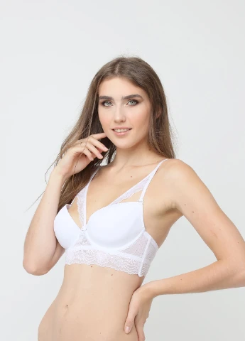 Белый бюстгальтер v3602 белый IMPLICITE с косточками
