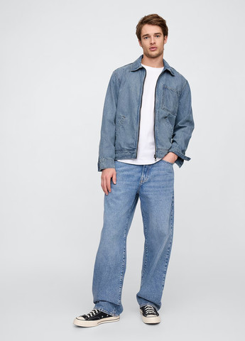 Синя демісезонна куртка Gap