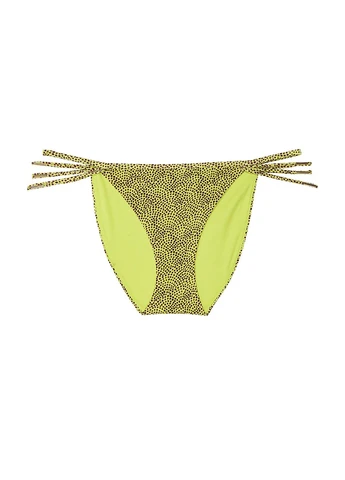 Салатовий літній купальник (ліф, труси) халтер, бандо Victoria's Secret