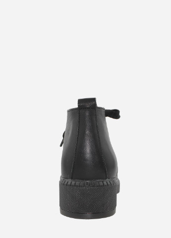 Осенние ботинки re1483 черный El passo