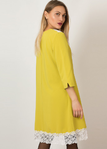 Жовтий кежуал сукня Lilove однотонна