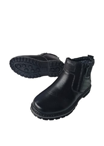 Черные кэжуал зимние ботинки KangFu