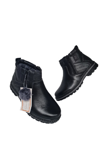 Черные кэжуал зимние ботинки KangFu