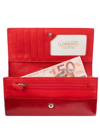 Жіночий шкіряний гаманець 18х9х3,5 см Lorenti (252133614)