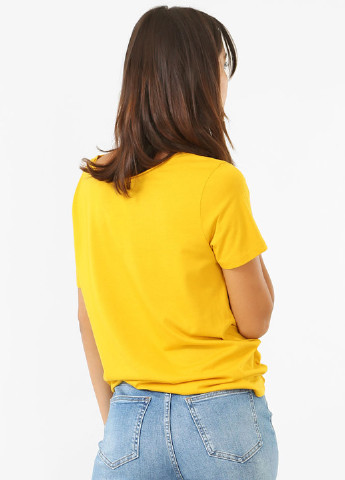 Жовта літня футболка Pimkie