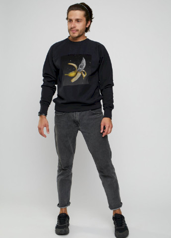 Черный свитшот мужской YAPPI (198688737)