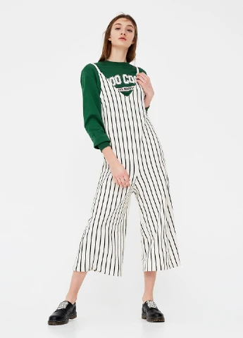 Зелений світшоти Pull & Bear напис без декору (243646877)