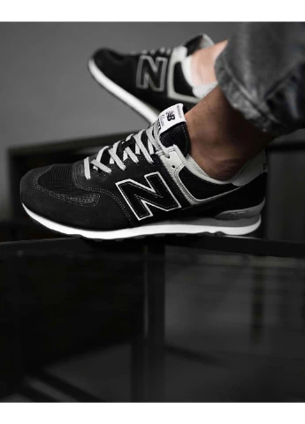 Чорні кросівки демісезон New Balance