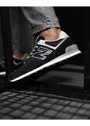 Чорні кросівки демісезон New Balance